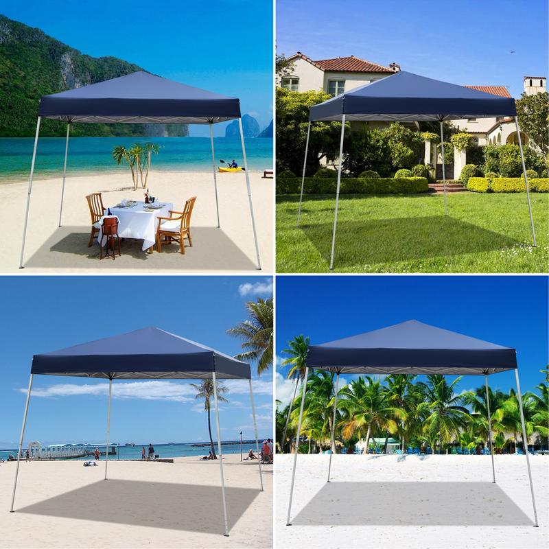 10 x 10M Portable Home Use Waterproof Folding Tent Blue