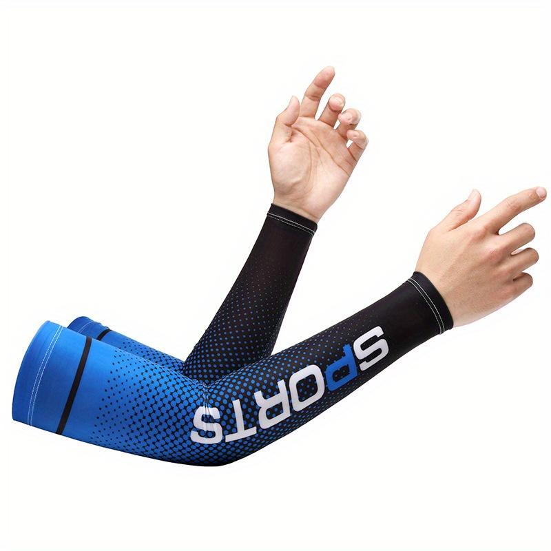 5 pairs of quick-drying sun protection sleeves, non-slip sun protection arm sleeves, sun protection and UV protection arm sleeves, outdoor cool arm protection cycling sleeves, cooling compression arm sleeves