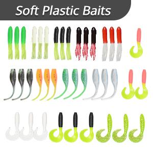 MadBite 181 196 214pcs Terminal Tackle Kits, Fresh and Saltwater, Bass Panfish Trout Fishing Tackle Kits, Fishing Gear, Fishing Lures, Fishing Accessory Kit w Tackle Box, Hooks Weights Sinkers & Rigs