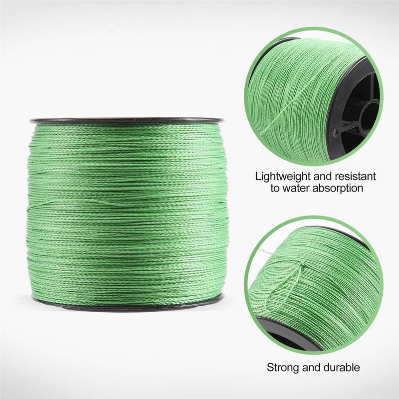 300M fishing line 100 LB 0.55mm Strong PE braid Green