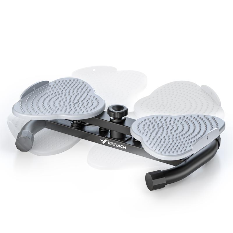 MERACH Waist twister, slim waist and toned abs, 300 lbs weighing, can stand with feet apart, double non-slip, no noise use