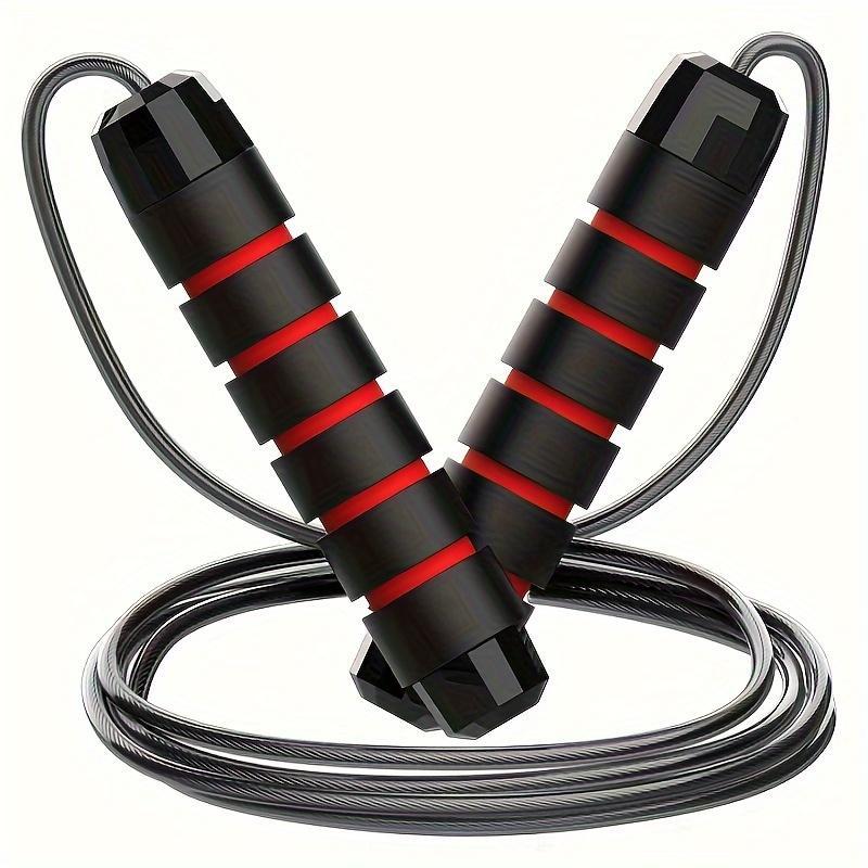 Adjustable Skipping Rope, 1 Count Anti-tangle Fast Skipping Rope with Foam Handle, Fitness Equipment for Women & Men & Teens