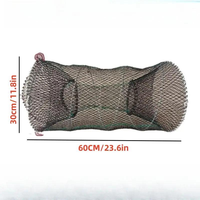 Foldable Fishing Net, Portable Outdoor Fishing Cage, Elastic Round Net, Outdoor Fishing Accessories for Fishing Enthusiasts