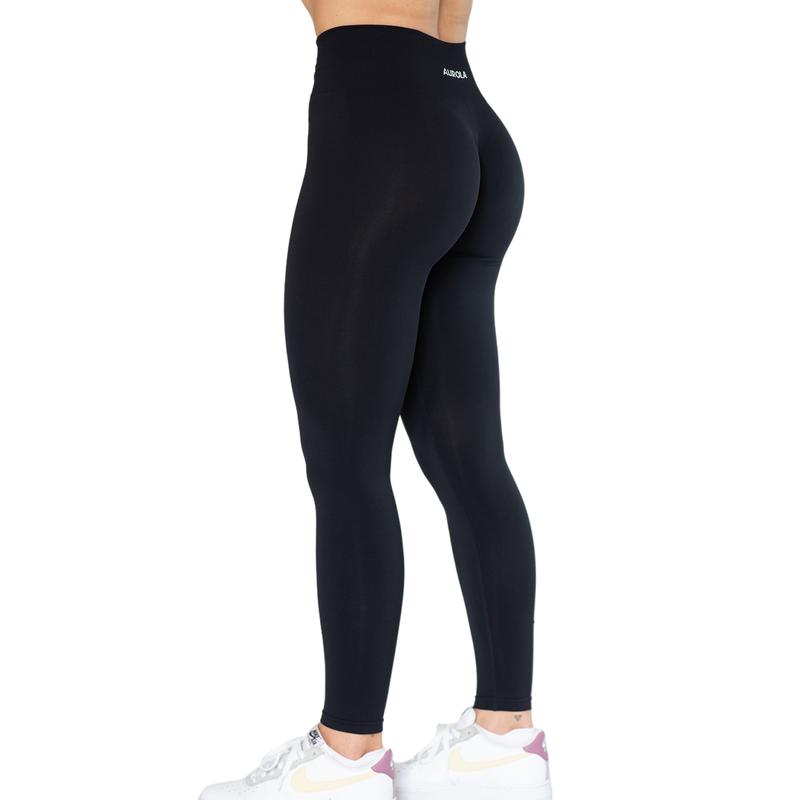 AUROLA  3 Pieces Pack Set Dream Collection Workout Leggings for Women High Waist Seamless Scrunch Athletic Running Gym Fitness Active Pants outdoor tights