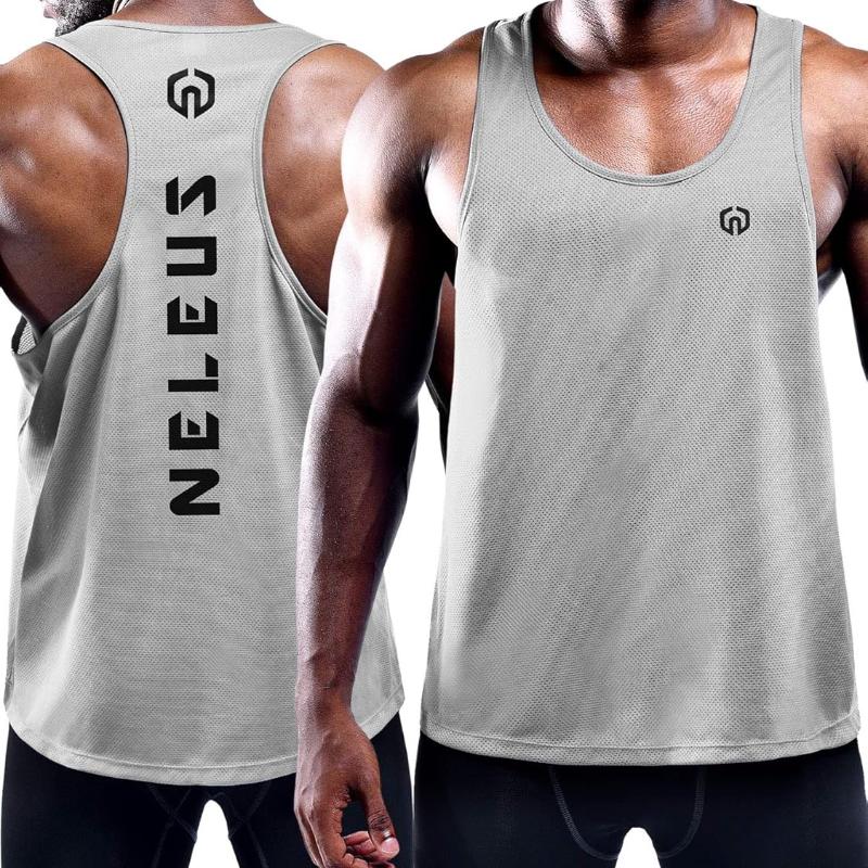 Men's 3 Pack Dry Fit Y-Back Muscle Tank Top