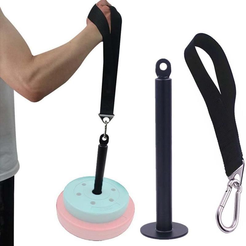 Hand Grip Strength Training Strap, Multi-use Arm Finger Forearm Exerciser, Multi-use Strength Training Equipment for Cable Machine & Free Weight