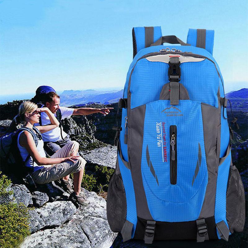 Outdoor Mountaineering Bag, Cycling Backpack with Adjustment Buckle, Lightweight Outdoor Sports Bag for Men & Women, Gym Accessories