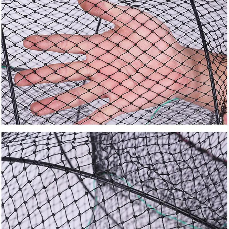 Foldable Fishing Net, Portable Outdoor Fishing Cage, Elastic Round Net, Outdoor Fishing Accessories for Fishing Enthusiasts