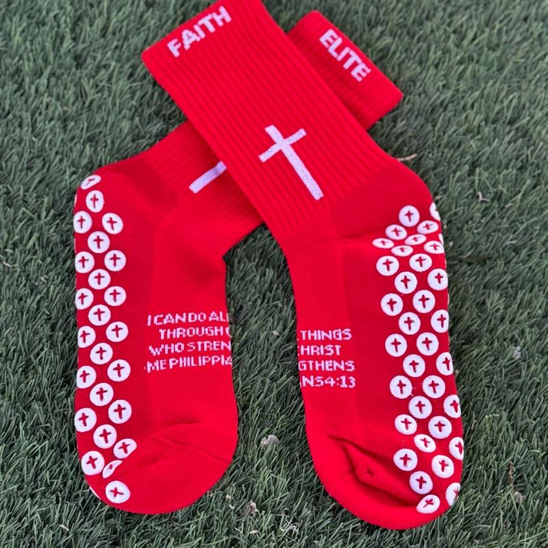 Elite Faith Grip Socks