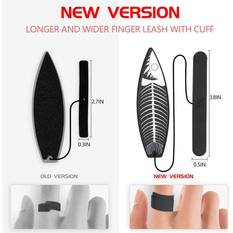 Finger Surfboard for Car Ride, 6PCS Mini Surfboard for Kids-Wind Surfboard Fingerboard for Car Window (6 Colors with Receive Bag)