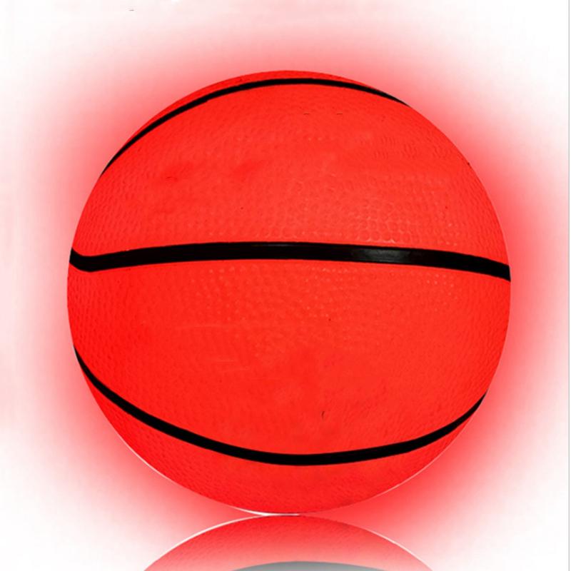 Glow in the Dark Light Up Basketball - Glowing Red Basket Ball for Night Ball Games - Sports Gear Accessories Gifts for Boys