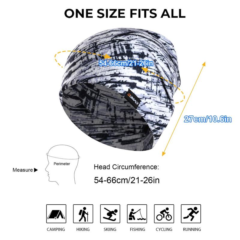 Unisex's Beanie Hat, Soft Elastic Ear Cover Winter Hat, Outdoor Ski Cycling Running Skateboarding Skull Cap, Sports Headwear for Men Women