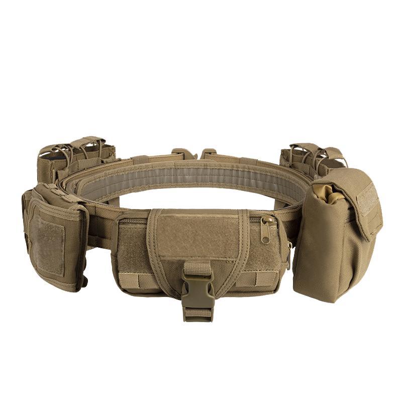 Outdoor Multi-pocket Belt, Detachable Adjustaable Waist Belt, Multifunctional Outdoor Accessories for Jungle Adventure & Exercise Training, for Hunting, Climbing, Hiking, Camping, Cycling, Men Gifts, Outdoor Gear, Tactical Gear,  Tactical Equipment