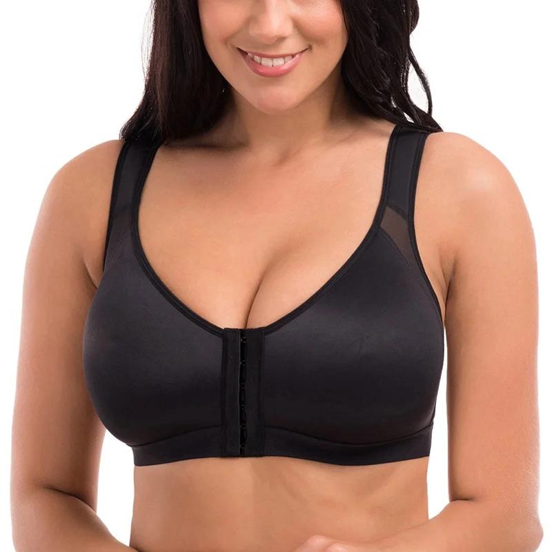 Posture Corrector Lift Up Bra - Women's New Cross Back Bra, Breathable Underwear, Shockproof Sports Support Fitness Vest Bras