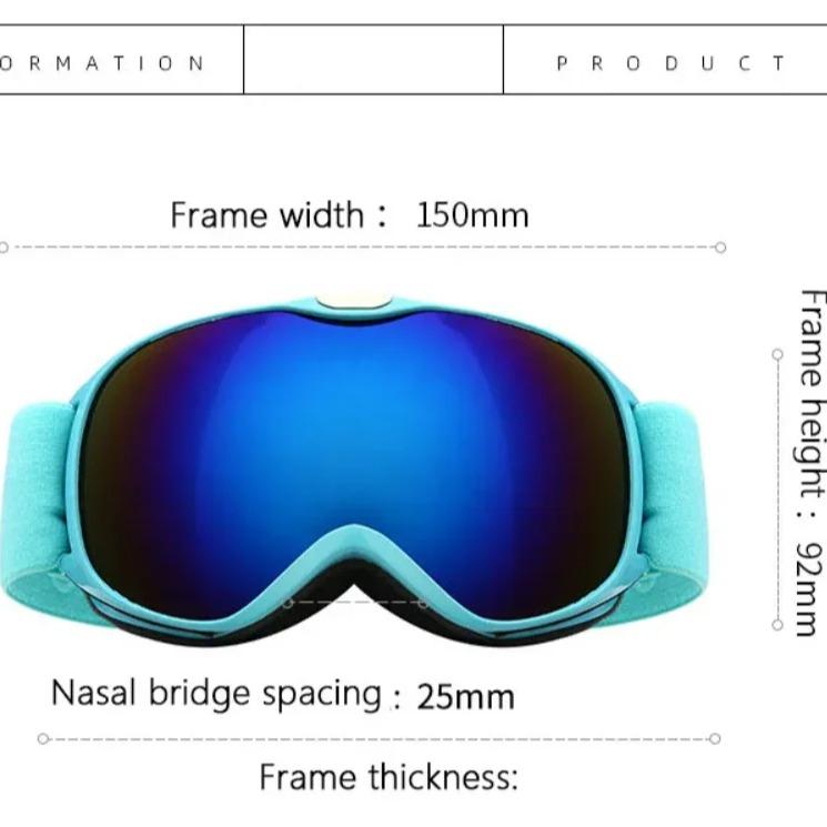 Ski Goggles,Winter Snow Sports Goggles with Anti-fog UV Protection for，for children - premium goggles