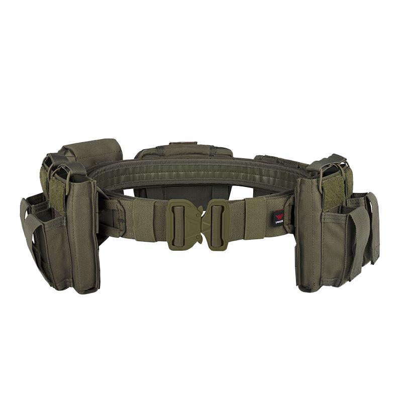 Outdoor Multi-pocket Belt, Detachable Adjustaable Waist Belt, Multifunctional Outdoor Accessories for Jungle Adventure & Exercise Training, for Hunting, Climbing, Hiking, Camping, Cycling, Men Gifts, Outdoor Gear, Tactical Gear,  Tactical Equipment