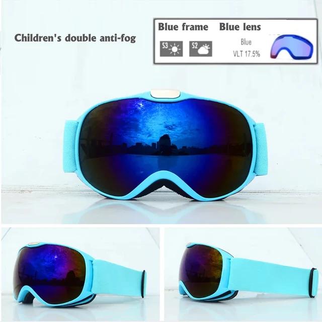 Ski Goggles,Winter Snow Sports Goggles with Anti-fog UV Protection for，for children - premium goggles