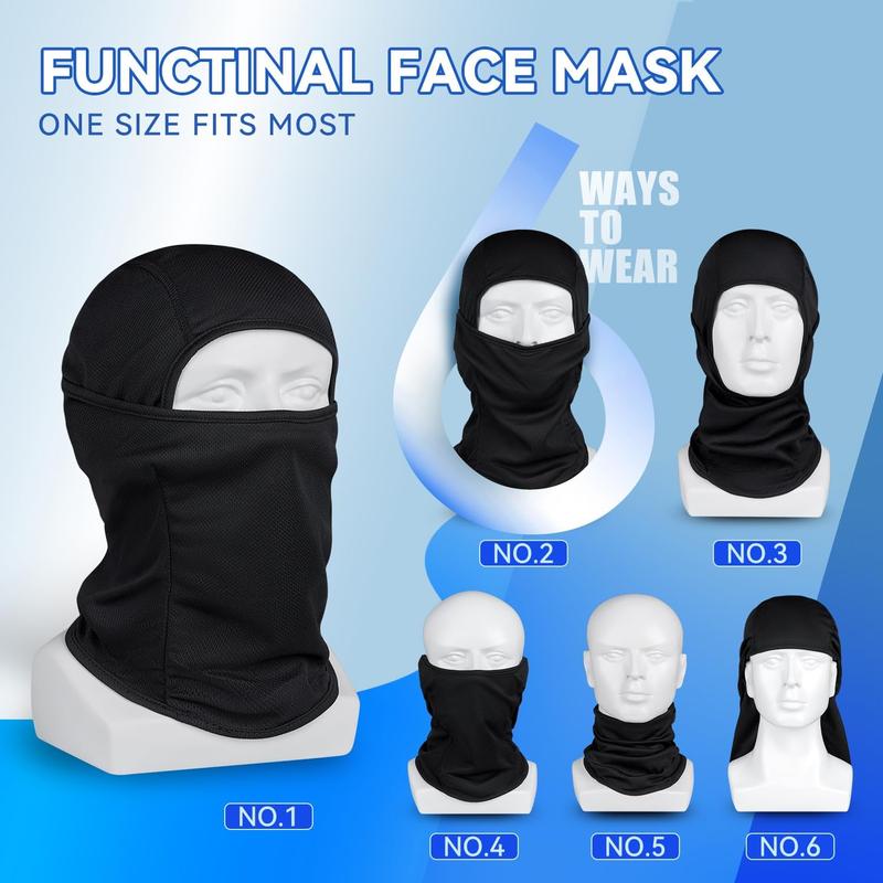 3 Counts Ski Mask -Winter Full Face Mask for Men Women Windproof Weather Outdoors Cover for Men Women Boys Girls