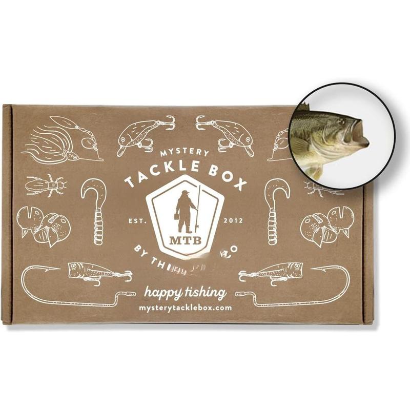 Mystery Tackle Box Freshwater Largemouth and Smallmouth Bass Lures Fishing Kit