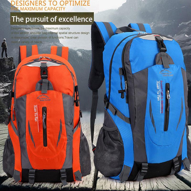 Outdoor Mountaineering Bag, Cycling Backpack with Adjustment Buckle, Lightweight Outdoor Sports Bag for Men & Women, Gym Accessories