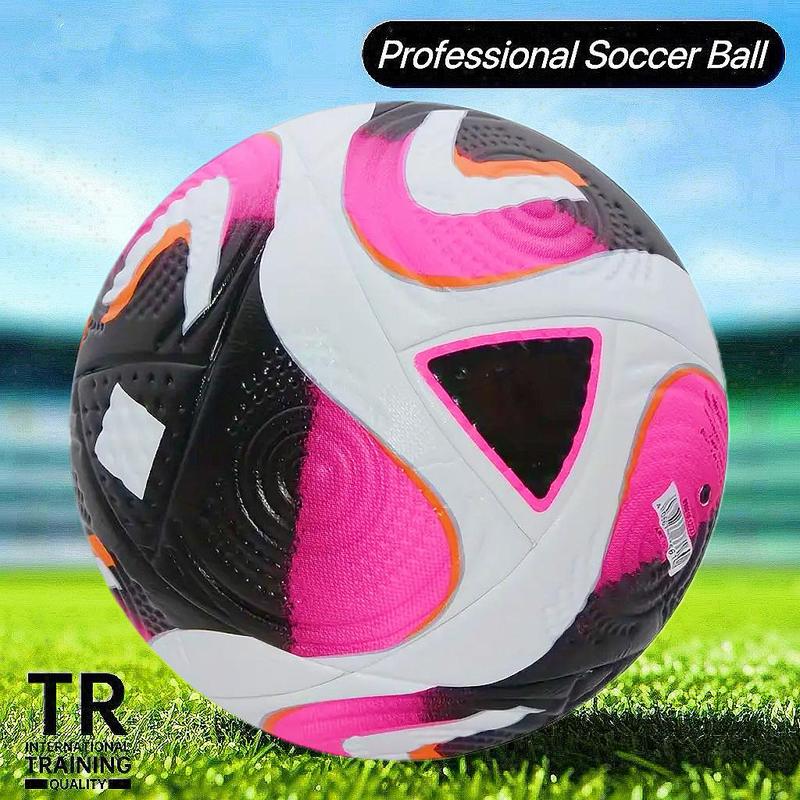 Professional Size 5 Soccer Ball, High Quality PU Material Seamless Football Training Match Ball, Outdoor Sports League Football Training Match Ball