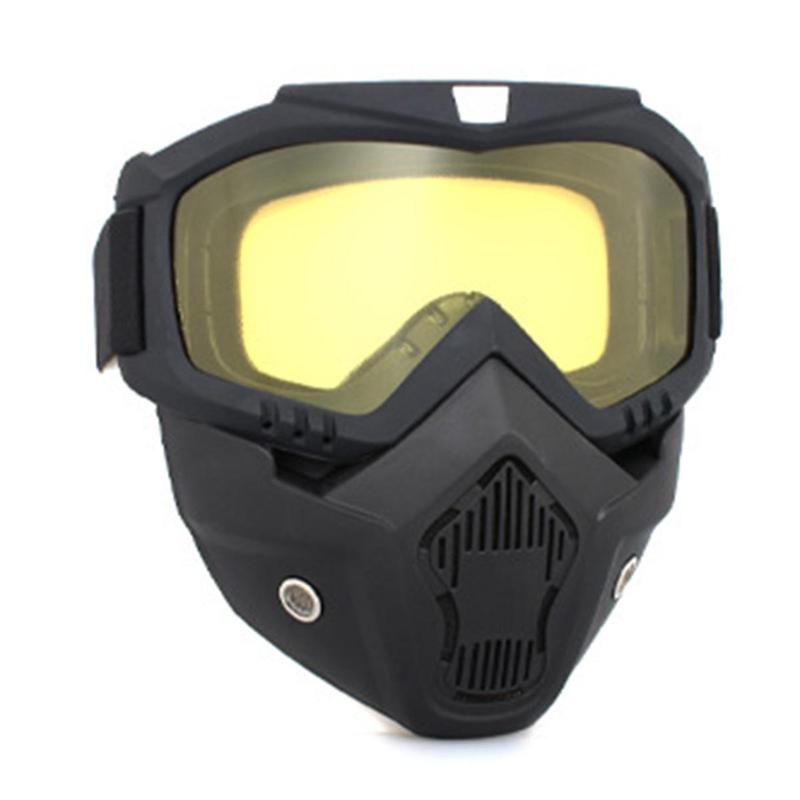 Motorbike Full Face Mask, Windproof Cycling Mask, Motorcycle Professional Mask for Men Women Outdoor