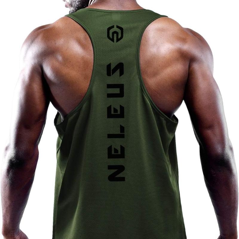 Men's 3 Pack Dry Fit Y-Back Muscle Tank Top