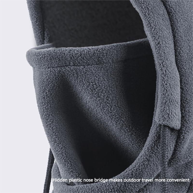 Balaclava Windproof Winter Face Mask Warm Fleece Ski Mask for Men and Women Cold Weather Face Covering Hooded Scarf for Motorcycle Riding Cycling