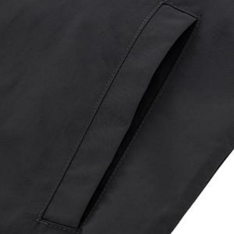 Hiking Windbreaker for men - Sports Jacket with Hood and Pockets