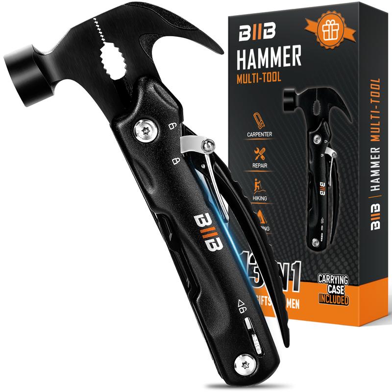 BIIB Christmas Stocking Stuffers Gifts for Men Women, 13 in 1 Multitool, Dad Gifts, Birthday Gifts for Men, Him, Grandpa, Camping Essentials Gear Tools for Men, Unique Christmas Gifts for Men