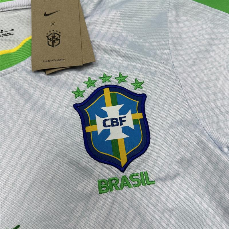 Nike 2223 Team Brazil Godbird Special Edition Five Stars  black Short Sleeve Top Neymar Jr. away Soccer Jerseys Quick Dry Vintage