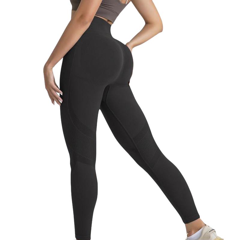 3 pack women's high waisted fitness leggings with compression and contraction, three in one butter soft yoga pants girl workout