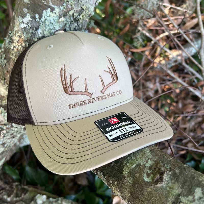 Classic Whitetail Rack - Richardson 112 Trucker Snapback Hat