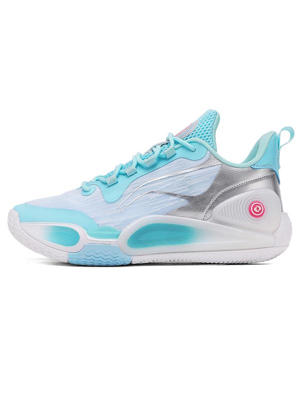 Unisex's Colorblock Lace Up Basketball Shoes, Sporty Comfortable Breathable Basketball Shoes, Basketball Shoes for Men & Women