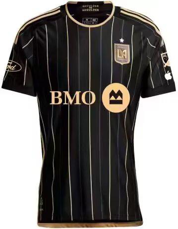 24-25 Los Angeles FC home black football jersey