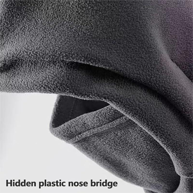 Balaclava Windproof Winter Face Mask Warm Fleece Ski Mask for Men and Women Cold Weather Face Covering Hooded Scarf for Motorcycle Riding Cycling