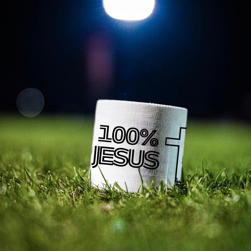 '100% JESUS' WRIST TAPE