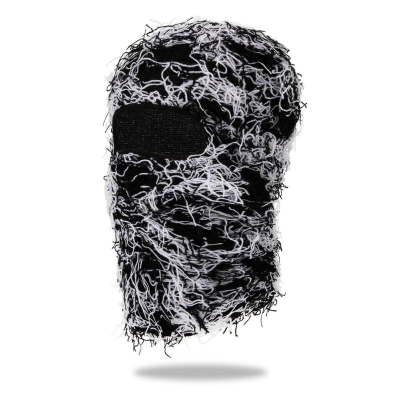 Acrylic knitted wool head cover for outdoor ski warm mask