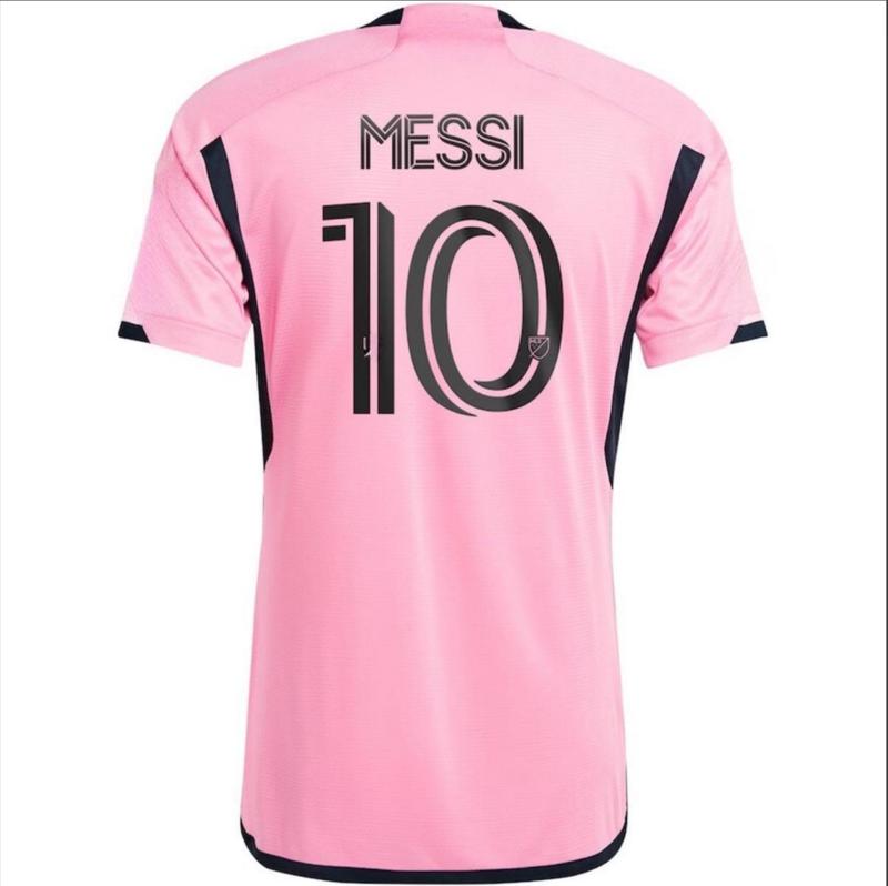 MESSI  #10  24-25 home Miami International jersey player version football jersey number 10 Messi jersey