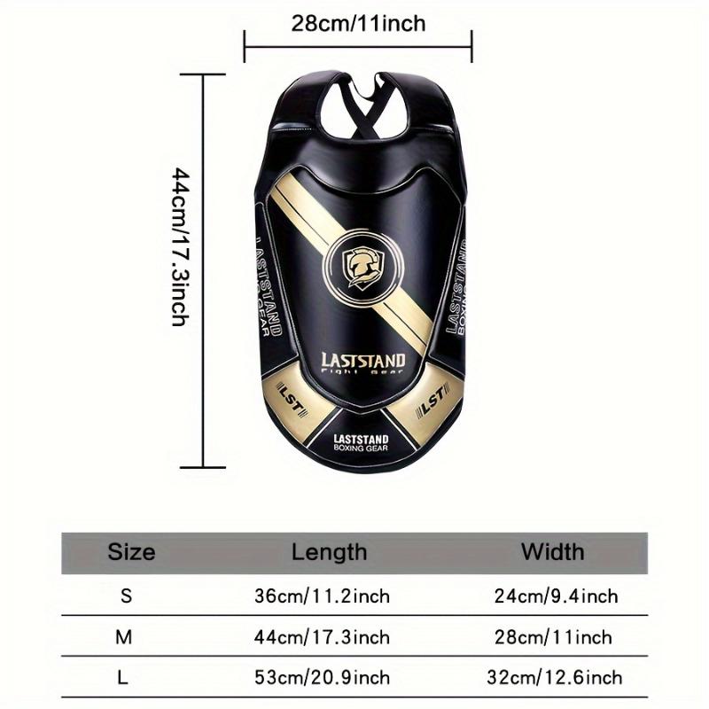 1pc Sanda Fighting Protective Gear, Thickened Boxing Chest Protector For Men And Women