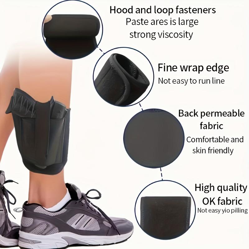 Quick holster Outdoor tactical leg hiding holster Elastic gaiter Invisible holster, convenient and convenient, concealed, unisex, outdoor gaiter holster