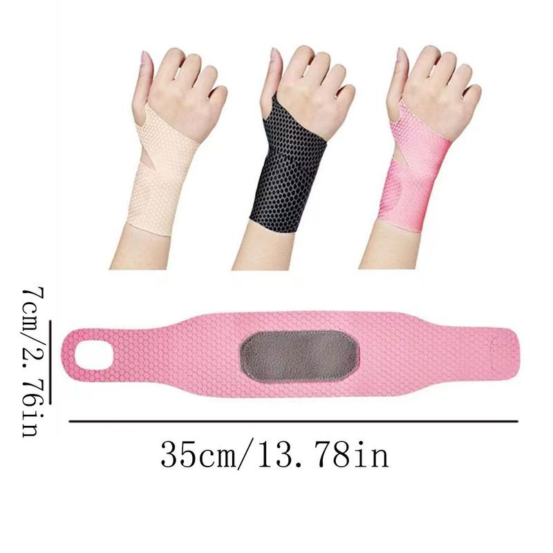 Breathable Sports Wristband, 1 Pair Lightweight Comfortable Wrist Protector for Women & Men, Wrist Protective Gear for Running Jogging Cycling, Christmas Gift