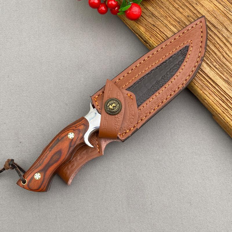 Portable Knife Sheath without Knife, 1 Count Outdoor Camping Knife Holster, Knife Storage Cover for Kitchen Bone Cutting