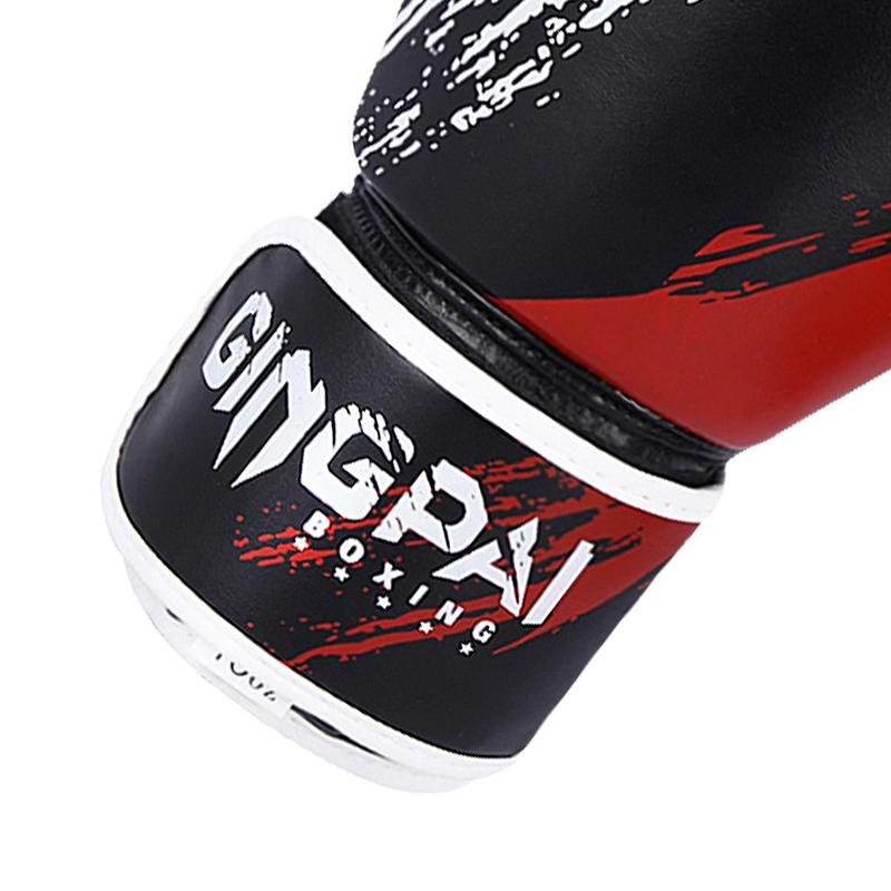 Breathable Boxing Gloves, 1 Pair Professional Boxing Gloves for Men & Women, Training Gloves for Boxing, Muay Thai, Kickboxing, Martial Arts