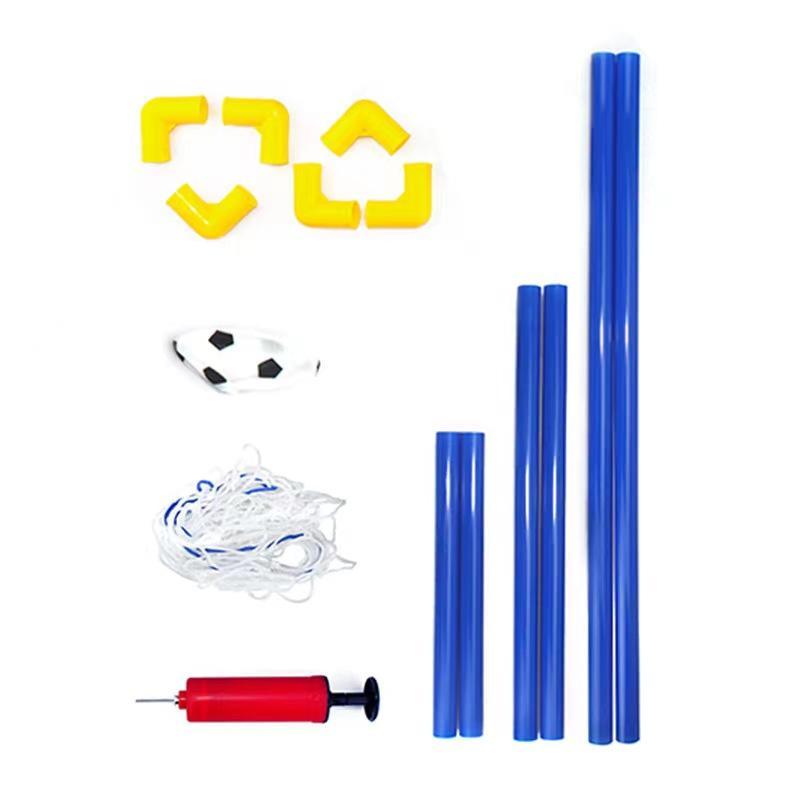 Mini Soccer Goal Set, Including 1 Count Detachable Soccer Goal and 1 Count Football, Soccer Goal for Outdoor, Sports Equipment for Football