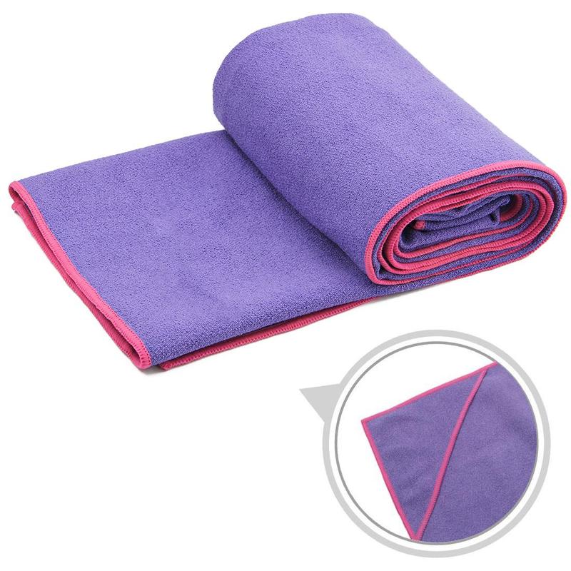 Yoga Mat Towel, Non-slip Yoga Towel, Soft Yoga Mat Towel, Breathable Yoga Mat Towel, Fitness Yoga Mat Towel, Sports Towel