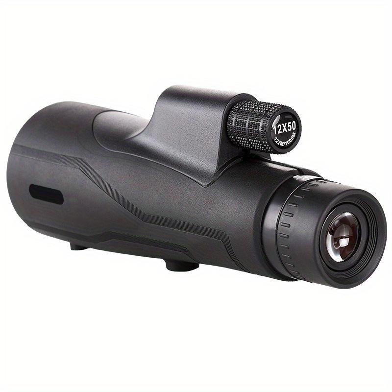 High-power Ultra-clear Low-light Night Vision Monocular Telescope, 1 Count Outdoor Hunting Telescope, Far Shot Telescope with Mobile Phone Clip & Tripod