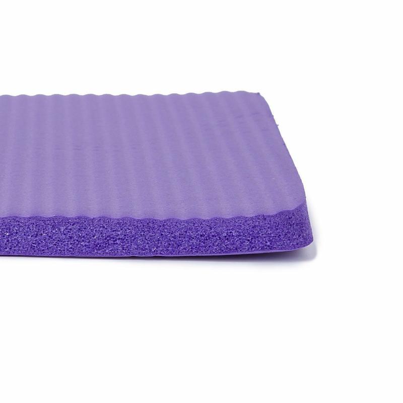 Non Slip Extra Thick 15mm Yoga Mat with Carrying Strap High Density Exercise Pad