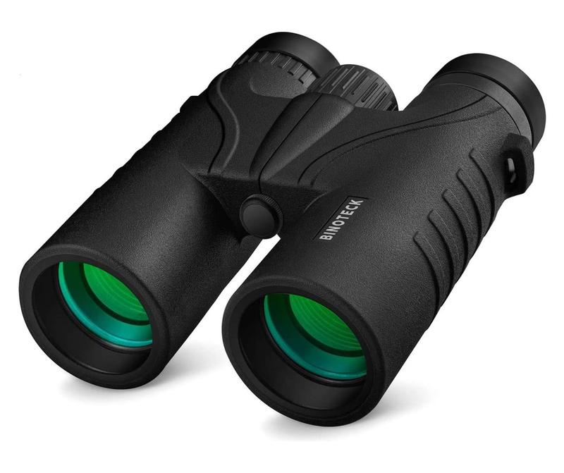 10x42 Binoculars for Adults - Professional HD Roof BAK4 Prism Lens Binoculars with Carrying Bag (1.0 lbs)