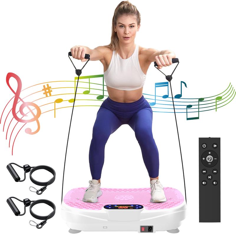 Vibration Plate Fitness Platform Exercise Machine Vibrating Shaking Full Body Shaker Workout Vibrate Stand Shake Board Sport Gym for Fitness Machine